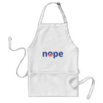Nope Obama Aprons