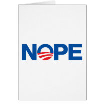 Nope Obama cards