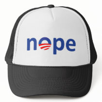 Nope Obama Mesh Hat