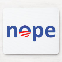 Nope Obama Mouse Pads