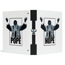 NOPE POPE VINYL BINDER