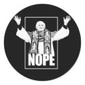 NOPE sticker