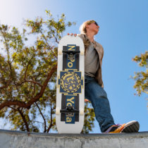 NoPo YoGa Color Deck Custom Skateboard