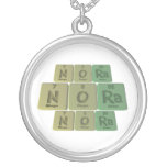 Nora as Nitrogen Oxygen Radium Custom Necklace