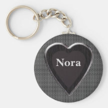 Nora Stole My Heart Keychain