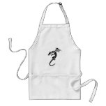 Norbert the Black Dragon Apron