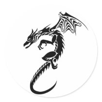 Norbert the Black Dragon stickers by Dragon_Keeper Norbert the Black Dragon stickers