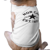 Norcal Gold Star pet clothing