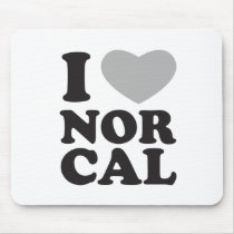 Norcal Love mousepads