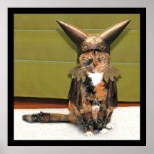 Nordic Cat is Not Amused Print