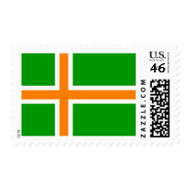Nordic Celtic Flag (fictional) postage by FlagTshirts Nordic Celtic Flag (fictional) postage