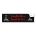 Nordic Pride Bumper Sticker bumper stickers by Volknor Nordic Pride Bumper Sticker bumper stickers