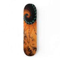 Nordic Sunset Skateboard by dduhaime55 Nordic Sunset Skateboard