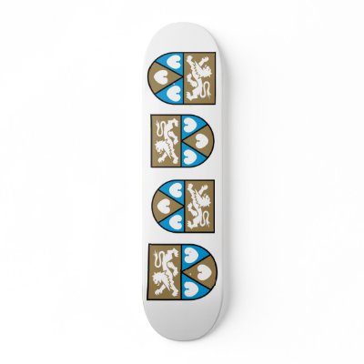 nordjyllands, Denmark Skate Board Deck by bestflag