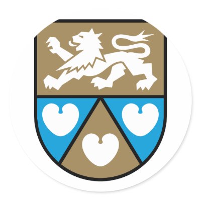 nordjyllands, Denmark Round Stickers by bestflag