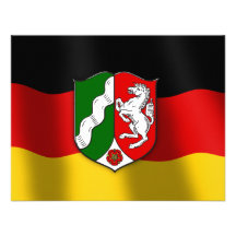 Nordrhein-Westfalen coat of arms Invitations