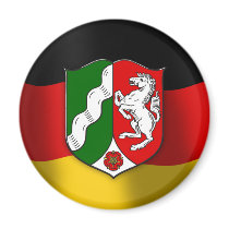 Nordrhein-Westfalen coat of arms magnets