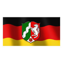 Nordrhein-Westfalen coat of arms photo cards