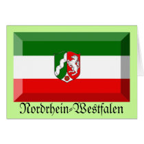 Nordrhein-Westfalen Flag Gem cards