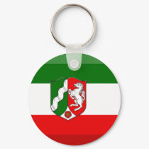 Nordrhein-Westfalen Flag Gem keychains by Vexillophile Nordrhein-Westfalen Flag Gem keychains