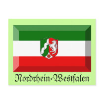 Nordrhein-Westfalen Flag Gem Postcards