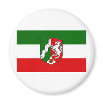 Nordrhein-Westfalen Flag magnets