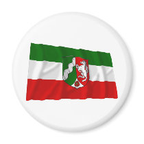 Nordrhein-Westfalen Flag magnets