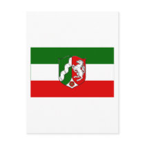 Nordrhein-Westfalen Flag postcards by Vexillophile Nordrhein-Westfalen Flag postcards