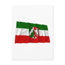 Nordrhein-Westfalen Flag postcards by Vexillophile Nordrhein-Westfalen Flag postcards