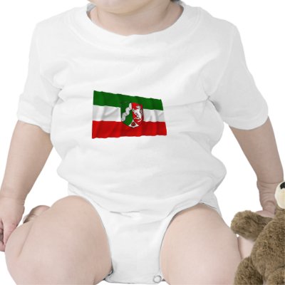 Nordrhein-Westfalen Flag T Shirt by Vexillophile