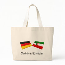 Nordrhein-Westfalen, Germany Flag Tiles bags