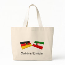 Nordrhein-Westfalen, Germany Flag Tiles bags