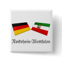 Nordrhein-Westfalen, Germany Flag Tiles buttons by Vexillophile Nordrhein-Westfalen, Germany Flag Tiles buttons