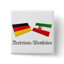 Nordrhein-Westfalen, Germany Flag Tiles buttons by Vexillophile Nordrhein-Westfalen, Germany Flag Tiles buttons
