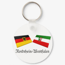 Nordrhein-Westfalen, Germany Flag Tiles keychains by Vexillophile Nordrhein-Westfalen, Germany Flag Tiles keychains