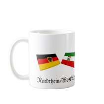 Nordrhein-Westfalen, Germany Flag Tiles mugs by Vexillophile Nordrhein-Westfalen, Germany Flag Tiles mugs
