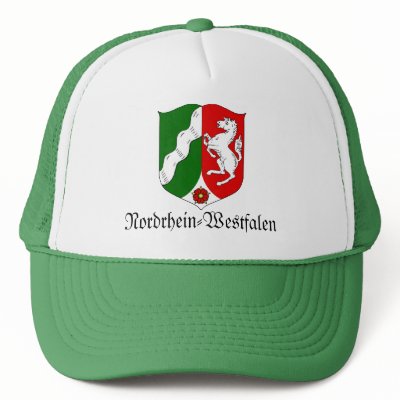 Nordrhein-Westfalen Wappen Coat of Arms Hats by wesleyowns