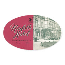 Norfolk Bournemouth Hotel Sticker