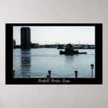 Norfolk Harbor Scene posters