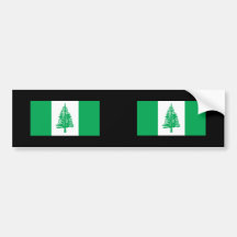 norfolk island, Australia Bumper Stickers