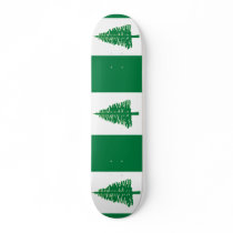Norfolk Island, Australia flag Custom Skate Board