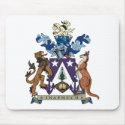 Norfolk Island Coat of Arms Mousepad