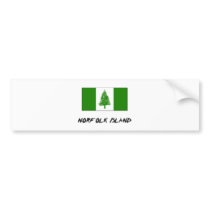 Norfolk Island Flag bumper stickers