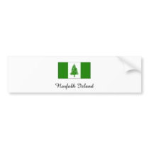 Norfolk Island Flag Design bumper stickers