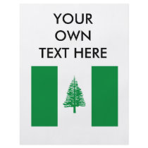 Norfolk Island Flag flyers by flagshirts Norfolk Island Flag flyers