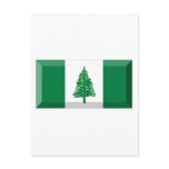 Norfolk Island Flag Jewel Post Cards