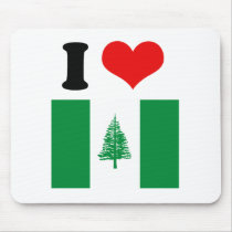 Norfolk Island Flag Mouse Mats