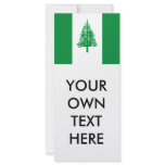 Norfolk Island Flag Custom Rack Cards