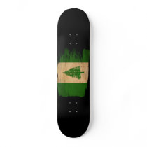 Norfolk Island Flag Custom Skateboard