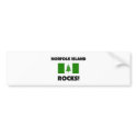 Norfolk Island Rocks bumper stickers